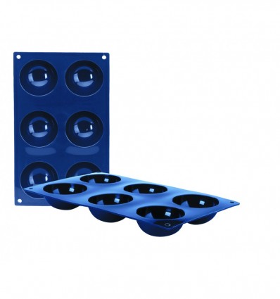 Molde Semiesferas 6 cav. Flexible Ibili