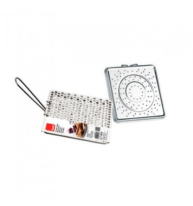 Tostador de Pan Acero Estañado 20x20