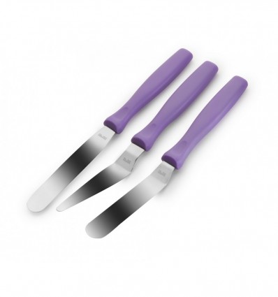 Espátulas Mini Set 3 ud. Inox. Ibili