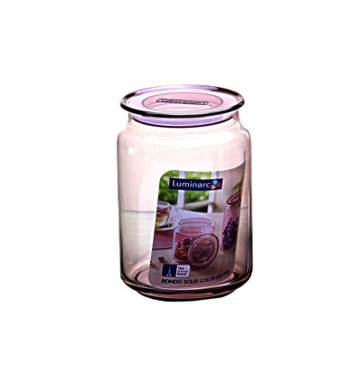Tarro 1litro Rondo Ice Pink Luminarc