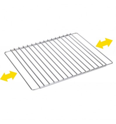 Rejilla de Horno Cromada Extensible Sauvic