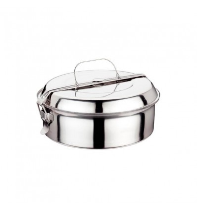 Fiambrera Camping Inox. 18/10 Ilsa