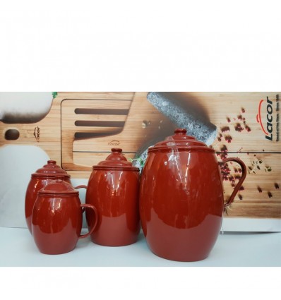 Puchero Porcelana Esmaltada 1 Asa