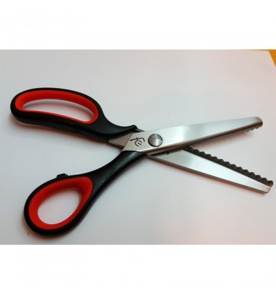 Tijera Zig-Zag Flores Cortes