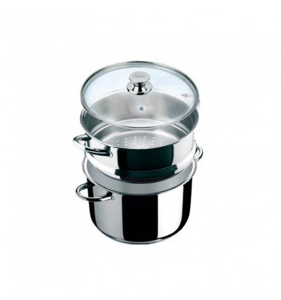 Conjunto Vapor Ecco Acero 24. Inoxibar