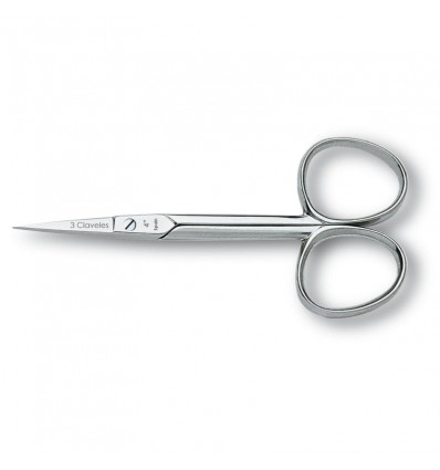 Tijera Uñas Recta 10 cm 3Claveles