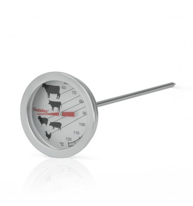Termómetro para Asados Inox. Metaltex