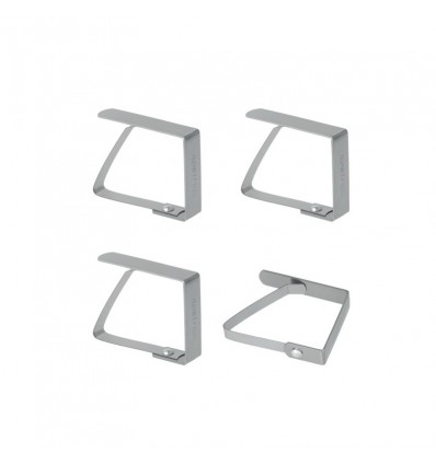 Juego 4 Sujetamanteles Metaltex