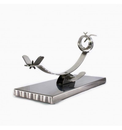 Soporte Jamonero Giratorio con Balancin Flores Cortes