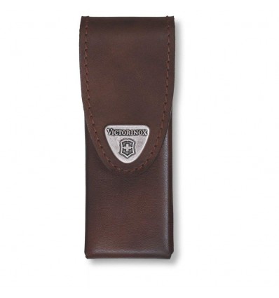 Funda Marrón de Piel para Navaja Victorinox