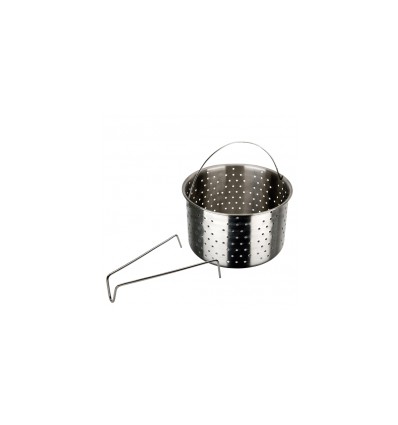 Cesta Perforada con Colador Inox. Inoxibar