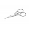 Tijera Bordar Cigüeña Niquelada 10 cm 3 Claveles