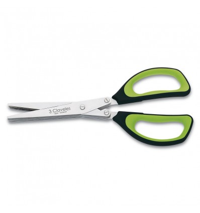Tijera Hierbas 22 cm 3 claveles