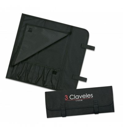 Estuche Cuchillos 6 Pzas. 3 Claveles