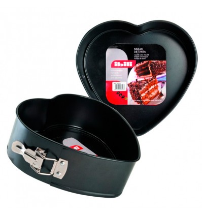 Molde Desmontable Antiadherente Corazon Moka Ibili