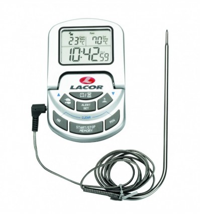 Termometro digital con sonda Lacor