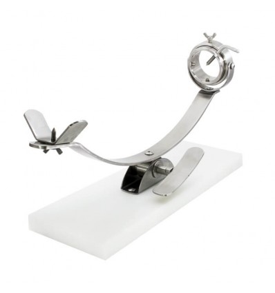 Soporte Jamonero Fibra Giratorio con Balancin Flores Cortes