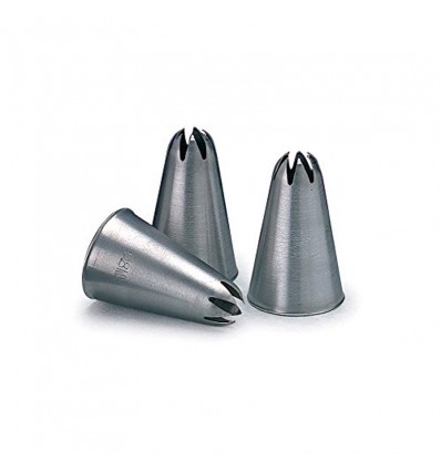 Boquilla Estrella cerrada 3 mm Inox. Ibili