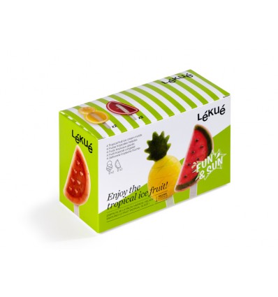 Kit 4 polos Tropical Fruit Lekue