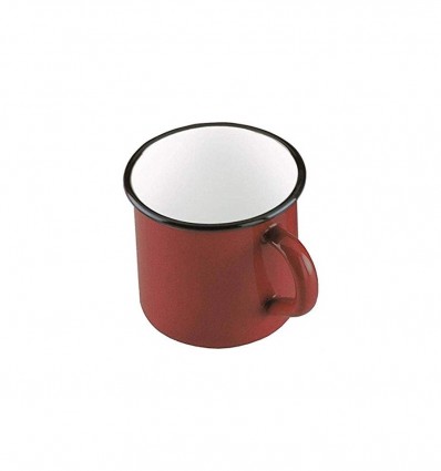 Pote Porcelana Rojo Ibili