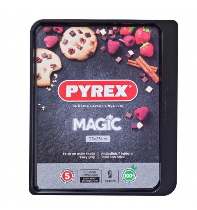 Bandeja horno plana 33 x 25 cts Pyrex