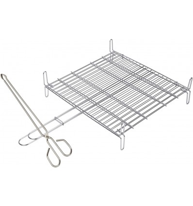 Parrilla doble inoxidable Sauvic