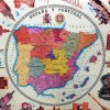 Hule mapa de España