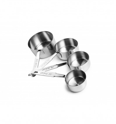 Set 4 Cazos Medidas inox Ibili