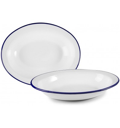 Fuente Honda Oval Porcelana Ibili