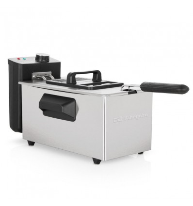 Freidora Inox Profesional 3 Lts. Orbegozo