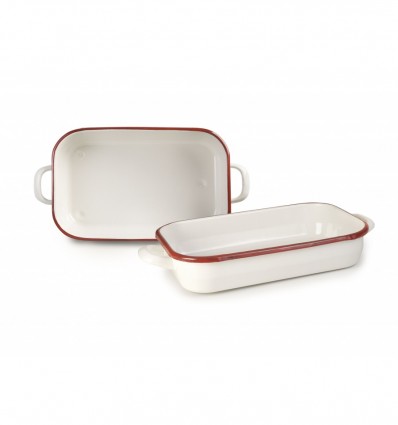 Rustidera C/Asas Porcelana 32 cm Ibili