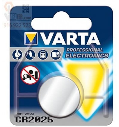 Pila Boton 1 Ud. CR2025 Varta