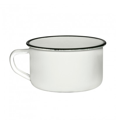Taza Porcelana Blanca La Estrella