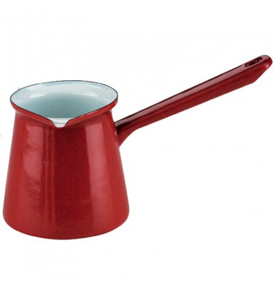 Cafetera Turca Porcelana Roja 0.5 Litro Ibili