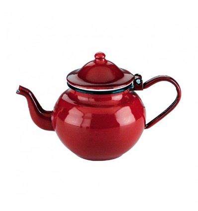 Tetera Porcelana Roja Ibili