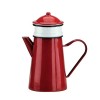 Cafetera con Filtro Porcelana Roja