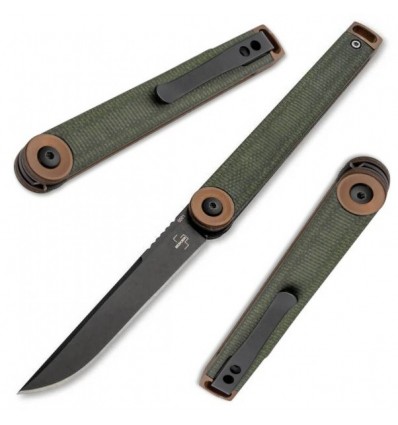 Navaja Kaizen Green Canvas Boker Plus