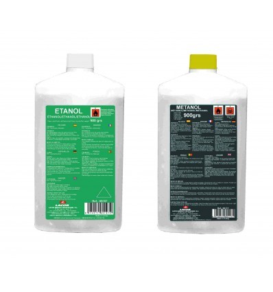 Botella gel combustible etanol Lacor