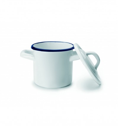 Olla mini con tapa porcelana Ibili