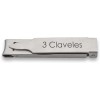 Cortauñas plegable inox 3claveles