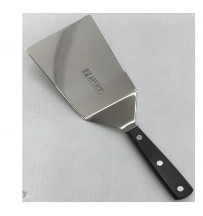 Espátula Grill Acodada 8x16 cm. Inox. Cuchilleria Javier