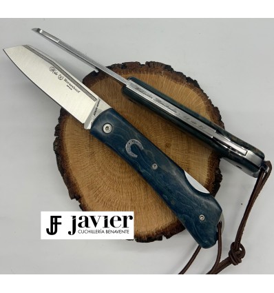 Navaja Horseshoff Abedul Estabilizado NIeto