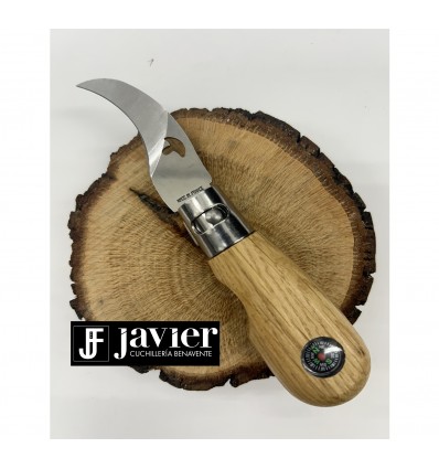 Navaja setas con brujula Roger Orfevre