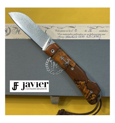 Navaja Poseidon VG10 Haya Estabilizada Nieto