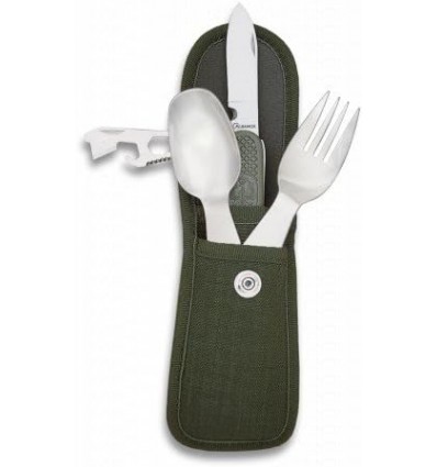 Navaja Camping Cuchara Tenedor Albainox