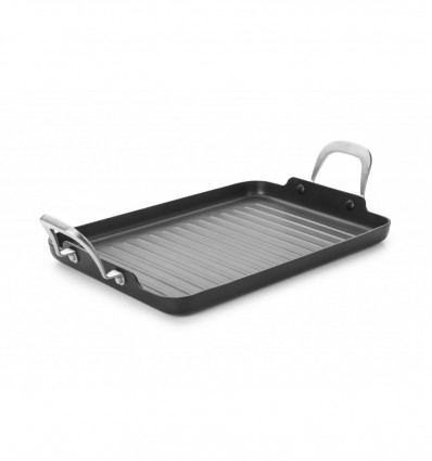 Grill Aluminio Rectangular Ondulado Ibili