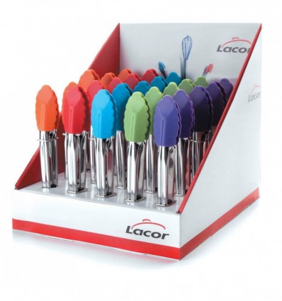 Pinza Multiusos Inox. Silicona Lacor