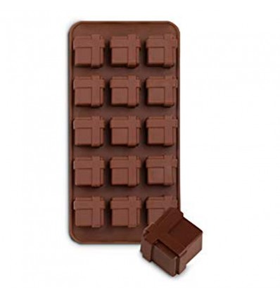 Molde Bombones cuadrado regalo Quid