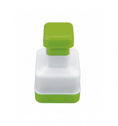 Molde Hamburguesa 8.5 cm Cuadrado Plastico Ibili