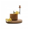 Cortador en Virutas de Queso 22cm con tapa Ibili
